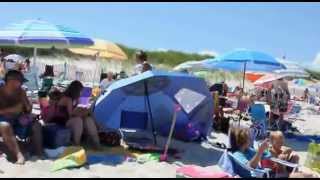 preview picture of video 'Beach Walk at Mayflower Beach in Dennis on Cape Cod Bay'