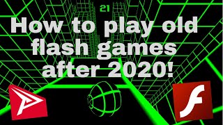 How to play old flash games for FREE in 2022!