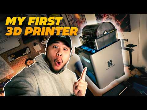 My FIRST 3D Printer! It's... PERFECT? Bambu Lab P2S Combo Unboxing