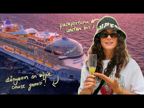 ailecek dünyanın en büyük cruise gemisiyle karayipler | icon of the seas, royal caribbean