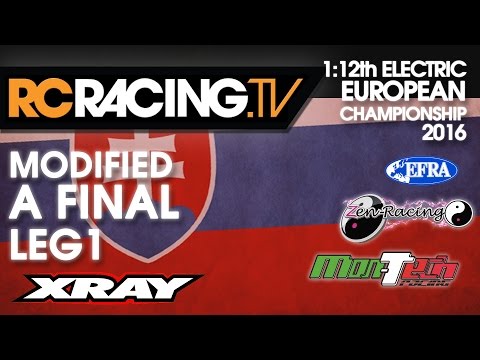EFRA 1/12th Track Euros 2016 - Modified A1 Final