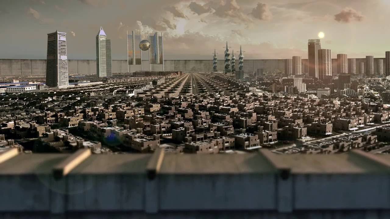 Em 2050, muros separam humanos inteligentes e estúpidos, deixando os estúpidos para sofrer.