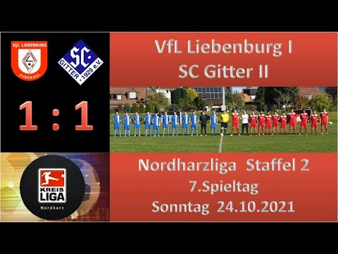 VfL Liebenburg I - SC Gitter II  1:1 ( 0:1 ) 24.10.2021
