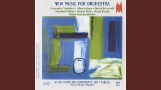 Dreams and Visions (version for orchestra) : V. Toward Dawn