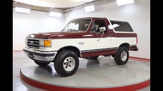 Video Thumbnail for 1991 Ford Bronco