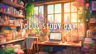 Chill Lofi Summer ~ Lofi Hip Hop Beats to Deep Focus Study/Work Concentration | Summer Study Space