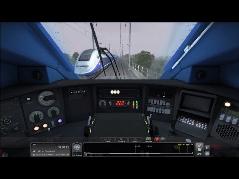 Train Simulator 2016 HD: Ligne Grande Vitesse Marseille – Avignon TGV Duplex Career Scenario 6