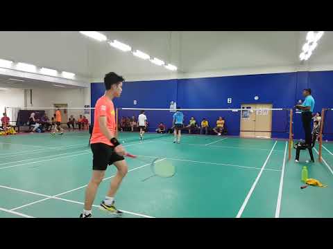 Kejohanan Badminton Terbuka Ahli Majlis MPSJ JKP Zon 4  2017 - U15 boy singles semi finals