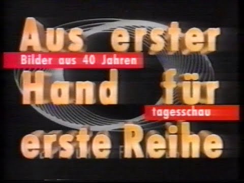Aus erster Hand für erste Reihe - Bilder aus 40 Jahren Tagesschau