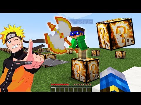 NARUTO LUCKY BLOCK!! CU ASE - Minecraft Lucky Block Race