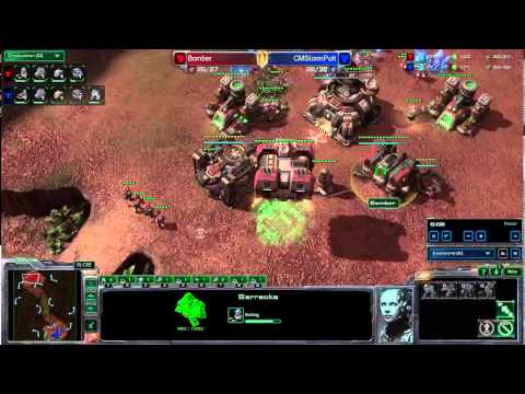CUDGS SC2 EmperorZerg & Poracle Cast Polt vs Bomber TvT G2