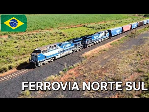 TREM DA RUMO CARREGADO SOJA VINDO DO TERMINAL MODAL DE RIO VERDE GOIAS #TRAIN#TERMINAL#FERROVIARIOS