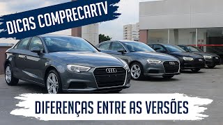 Audi A3 Sedan 2020 - Diferenças Entre as Versões