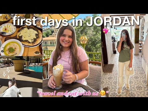 First few days in Jordan | visiting family, shopping, coffee shops