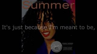 Donna Summer - Sometimes Like Butterflies (Bonus) LYRICS SHM &quot;Donna Summer&quot; 1982