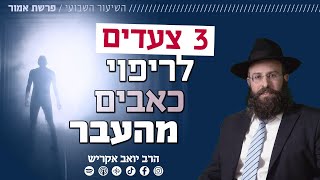 פרשת אמור | 3 צעדים לריפוי כאבים מהעבר (הרב יואב אקריש) - התמונה מוצגת ישירות מתוך אתר האינטרנט יוטיוב. זכויות היוצרים בתמונה שייכות ליוצרה. קישור קרדיט למקור התוכן נמצא בתוך דף הסרטון