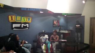 Gully Bop Live Interview on Entertainment Buzz Irie Fm IG @Theoprince53