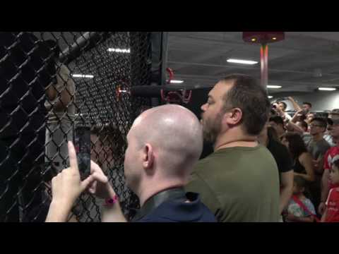 Cris Cyborg UFC 214 Open Workout