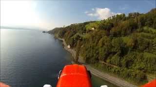 preview picture of video 'RC Wasserflug auf dem Thunersee'