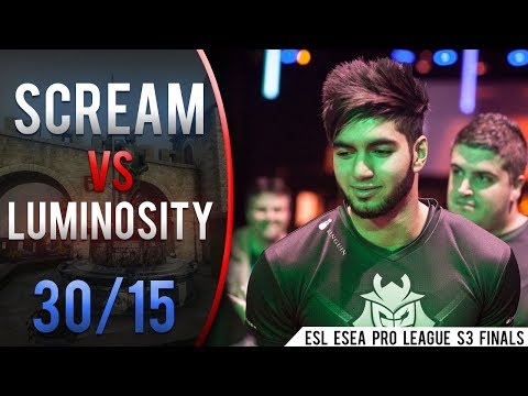 CS GO POV ScreaM vs Luminosity cbble @ ESL ESEA Pro League S3 Finals