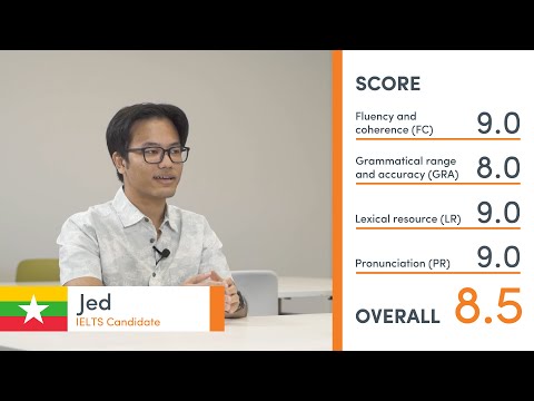 雅思口語模擬考試（8.5分）--附教師反饋 - Jed（緬甸 (Band 8.5 IELTS Practice Speaking Exam (mock test) - with teacher feedback - Jed from Myanmar)