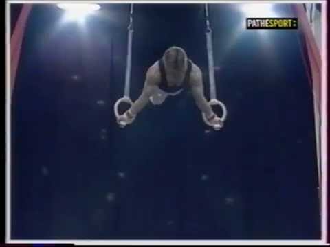 Dimosthenis TAMPAKOS (GRE) rings - 2000 Glasgow Grand prix EF