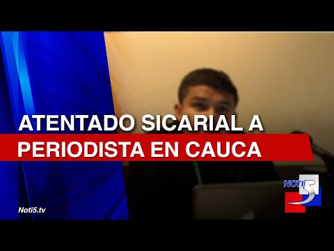 Periodista Frank Caro, víctima de atentado sicarial en Caloto, Cauca