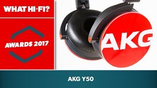 Video thumbnail for On-ear headphones Product of the Year - AKG Y50 by What Hi-Fi?
