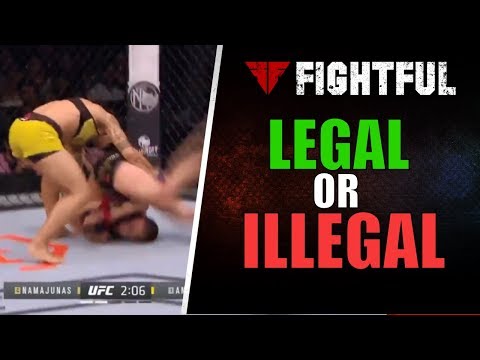 Fightful Reacts: Legal or Illegal? Jessica Andrade’s Slam On Rose Namajunas At UFC 237