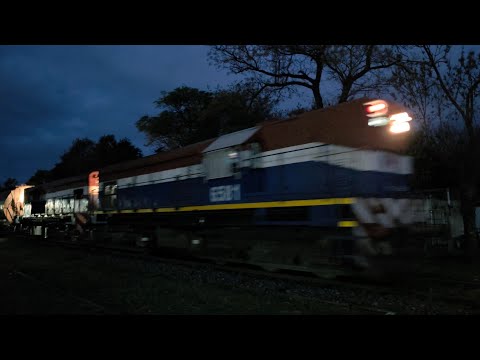 [8K] Tren vacio de NCA con destino a General Deheza pasando por Marcos Juárez!!!!!!