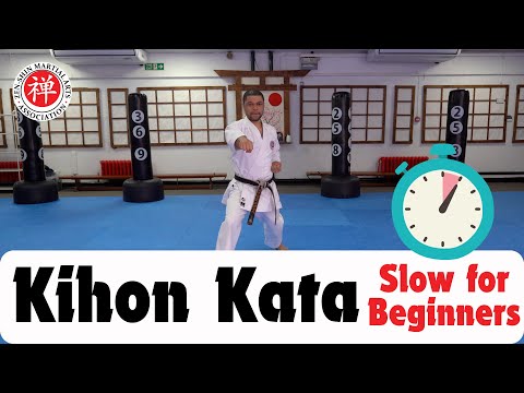 My most requested video - Kihon Kata Slow for Beginners