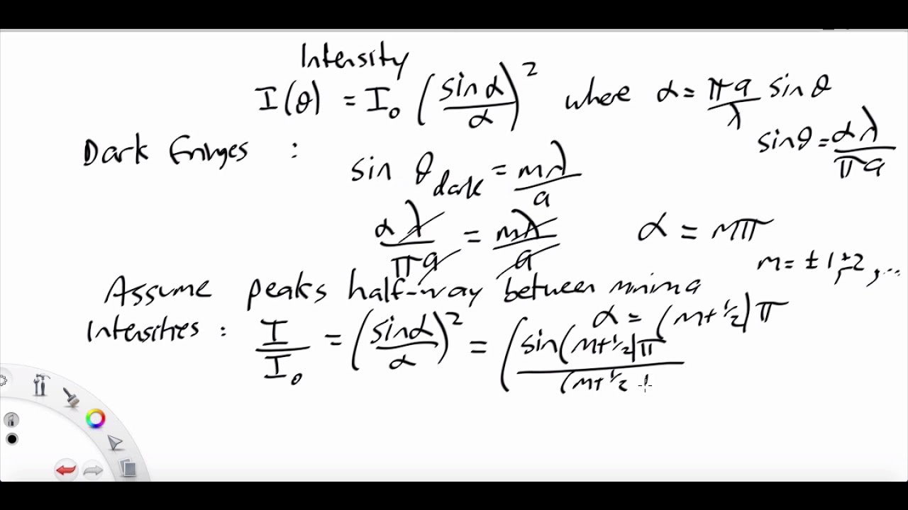 10 Intensity Single Slit