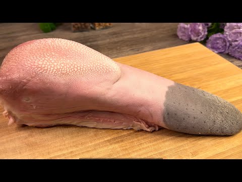 The tastiest beef tongue I've ever made! The famous snack that drives the world crazy!