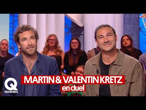 La compétition commence entre Martin et Valentin Kretz