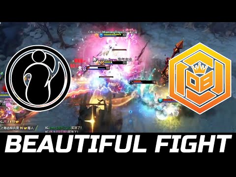 OB NEON VS IG GAME 1 - BEAUTIFUL TEAMFIGHT HUYA DOTA 2 WINTER INVITATIONAL 2021
