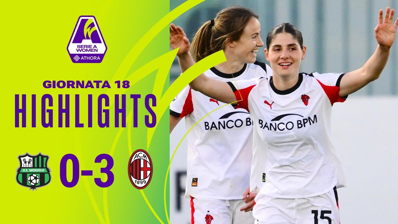 Sassuolo vs Milan Highlights