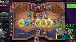 SUBATHON DAY 8, HEARTHSTONE ALL DAY AND TRADITIONAL COSTUMES/GYM SESSION IF WE HIT THE GOALS!