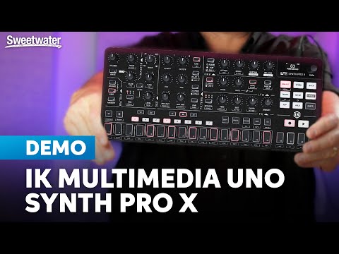 IK Multimedia UNO Synth Pro X Desktop Analog Synthesizer image 6
