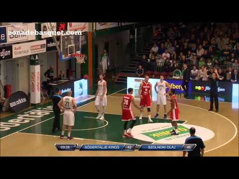 FIBA Europe Cup 17/18 | Tarik Phillip (Szolnoki), partido ante Södertälje