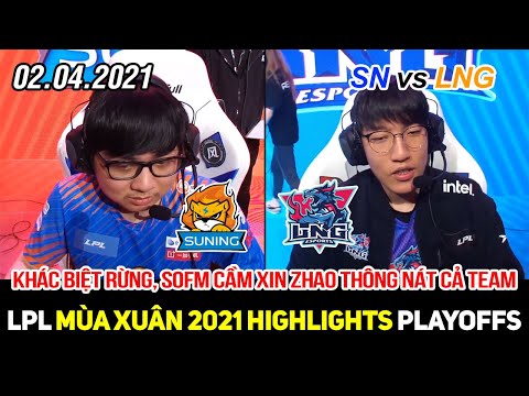 [LPL 2021] SN vs LNG Game 2 Highlights | Khác biệt Rừng, SofM cầm Xin Zhao thông Tarzan tới tấp