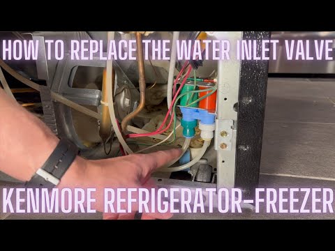 How to Replace the Water Inlet Valve on a Kenmore Refrigerator - Freezer