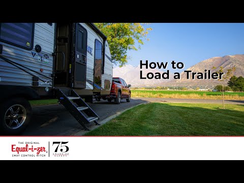 How to Load a Travel Trailer