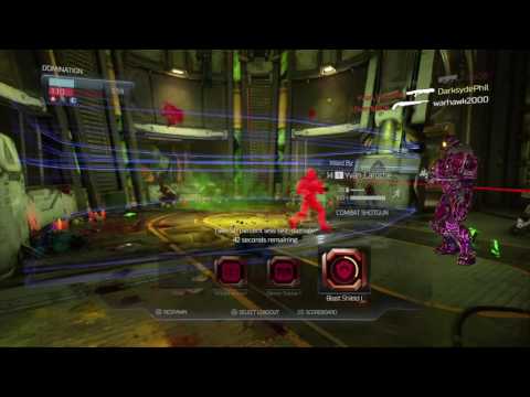 DOOM 2nd Session MP gameplay pt5 - One CLOSE Domination Match!