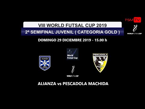 #WORLDFUTSALCUP2019 -  ALIANZA VS MACHIDA - 2ª SEMIFINAL JUVENIL - 29-12-19 #FUTSALMAFERTV