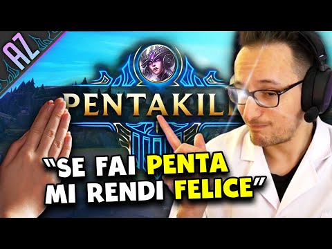 SYNDRA LASERATA: FACCIO SORRIDERE UN RAGAZZO CON LA PENTA - AZ PENTAKILL CHALLENGE