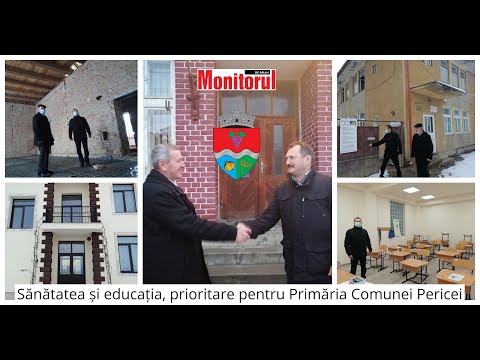 Sănătatea și educația, prioritare pentru conducerea Primăriei Comunei Pericei (reportaj)