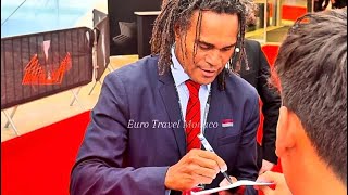 Kylian Mbappé’s Dad Spotted at the Grimaldi Forum Monaco 🇲🇨⚽✨