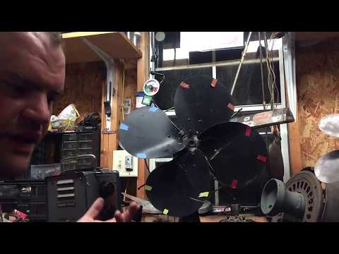 Fan blade balancing using a stroboscope part 1