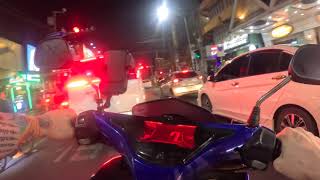 Surviving Pattaya Thailand Traffic: A Nighttime Motorbike Adventure!