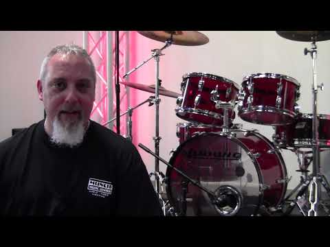 1976 Ludwig Vistalite Drumkit Demonstration